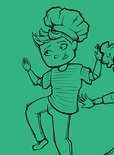 Hors Control : affiche de la boum du 3 juin