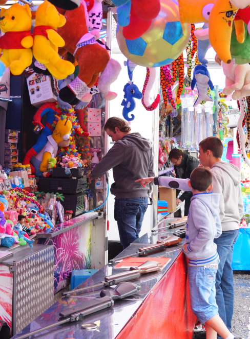 Stand de tir à la carabine