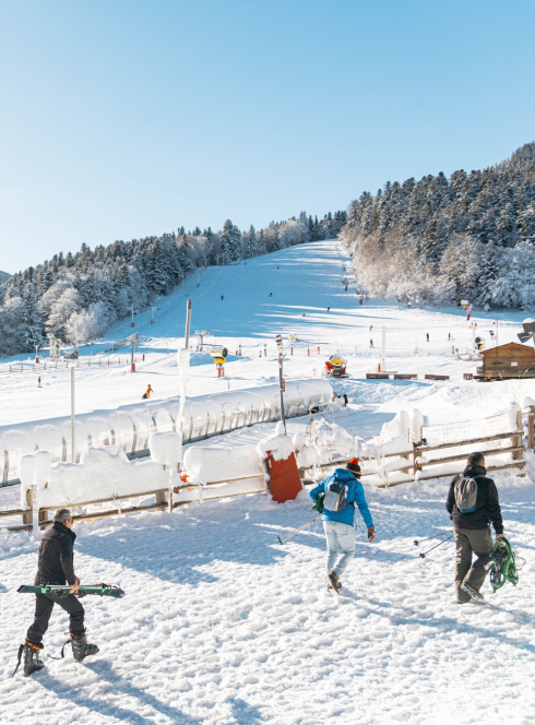 Ax 3 Domaines : piste en famille