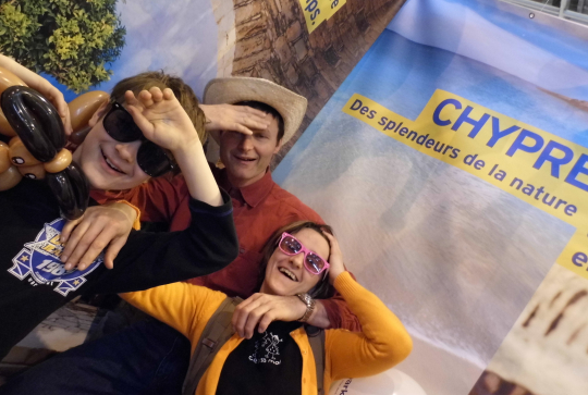 Photo famille Citizenkid - Salon mondial du Tourisme
