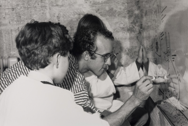 Exposition Keith Haring 1985 : noir et blanc