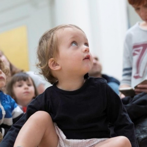 La visite des tout-petits au PBA Lille