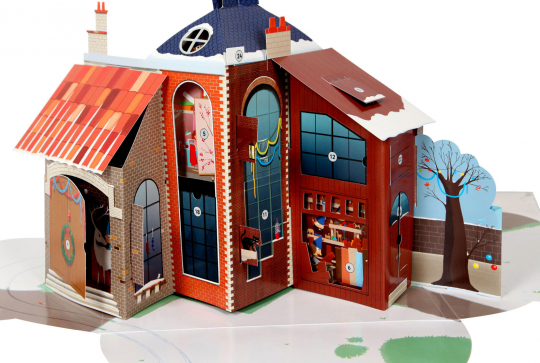 Calendrier de l'Avent pop-up Nature et découvertes