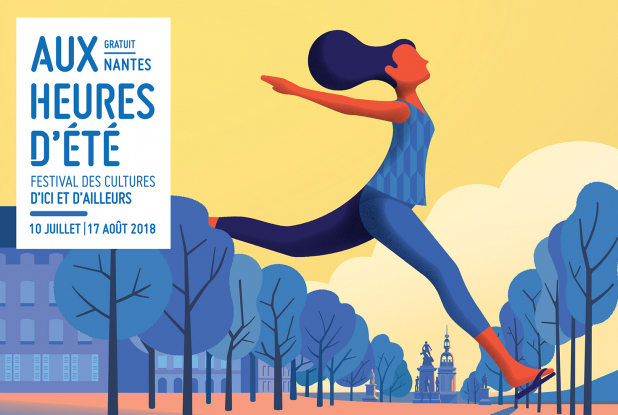 Aux heures d'été 2018 - Affiche