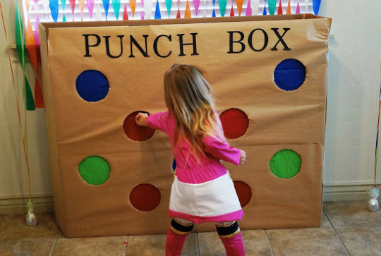 Anniversaire enfant Power Rangers - Jeux, animation Punch Box