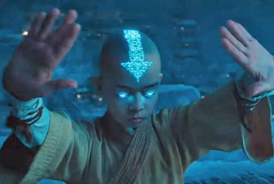 Le Dernier maître de l'air : le jeune apprenti