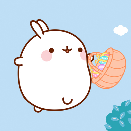 Livret jeu Molang Pâques