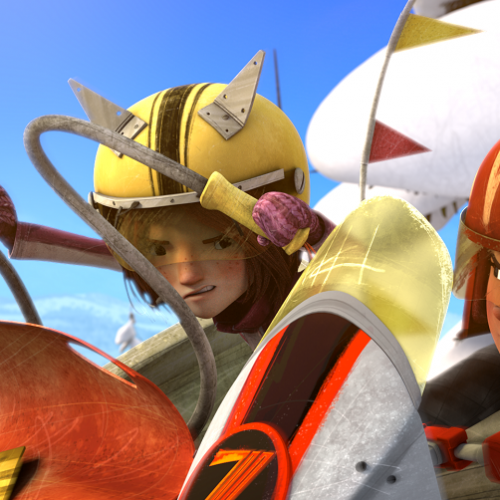 La Bataille géante de boules de neige 2 - L'incroyable course de luge : course