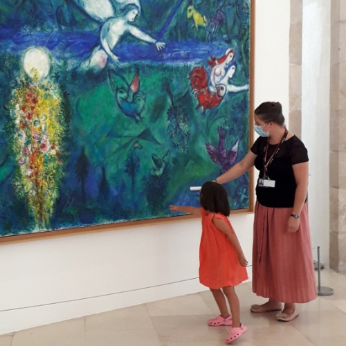 Visites créatives au Musée Marc Chagall