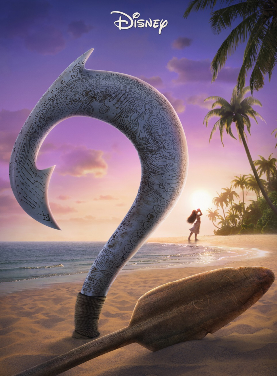 Vaiana 2 : première affiche US
