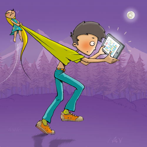 Hugo face aux écrans