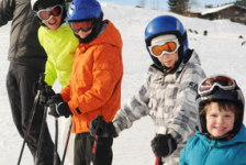 Une journée au ski sans les parents