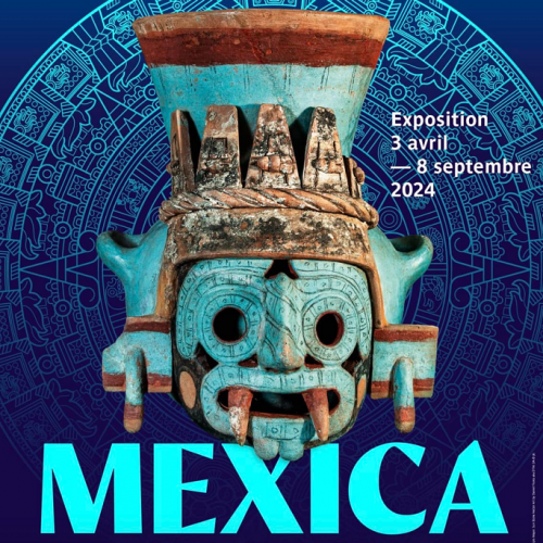 Expo Mexica - Des dons et des dieux au Templo Mayor : Affiche de l'exposition