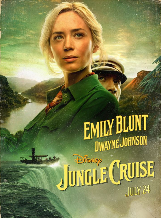 Jungle Cruise : poster humoristique Emily Blunt