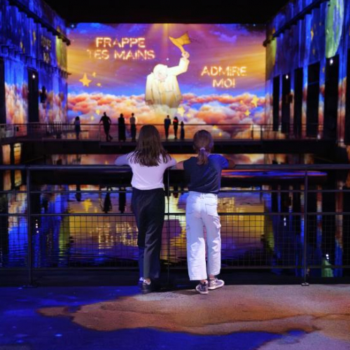 Expo Le Petit Prince à Bordeaux : petites filles