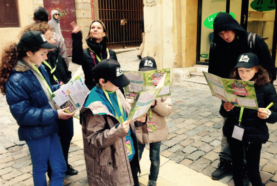 Chasse aux oeufs de Pâques 2015 avec Citizenkid à Vieux Lyon