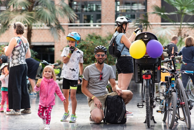 Urban Rando Cyclo de la MEL : En famille