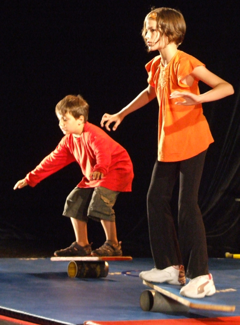Cours de cirque pour enfants