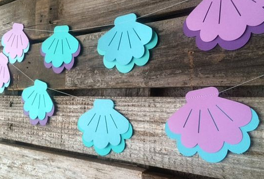 Guirlande de coquillages