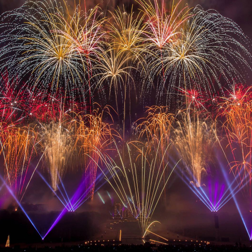 Le Grand Feu de Saint-Cloud en famille