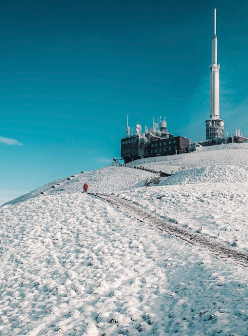 Les Hivernales du Panoramique des Dômes : Panorama enneigé