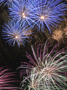 Feu d'artifice Saint-Denis Paris