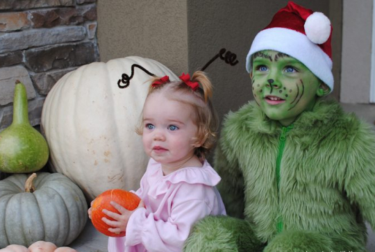 Halloween déguisement Grinch