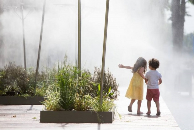 Paris Plages 2016 - Brumisateurs