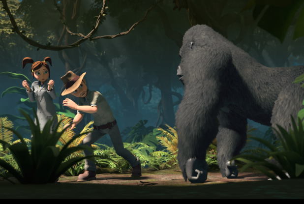 Mission Vulcania Goodman & Compagnie : gorille