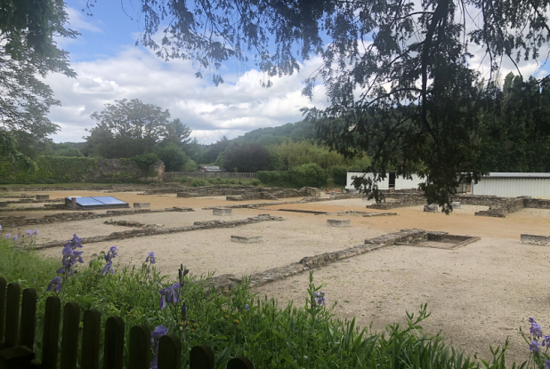 Musée Saint-Romain en Gal - vue de l'espace pique nique