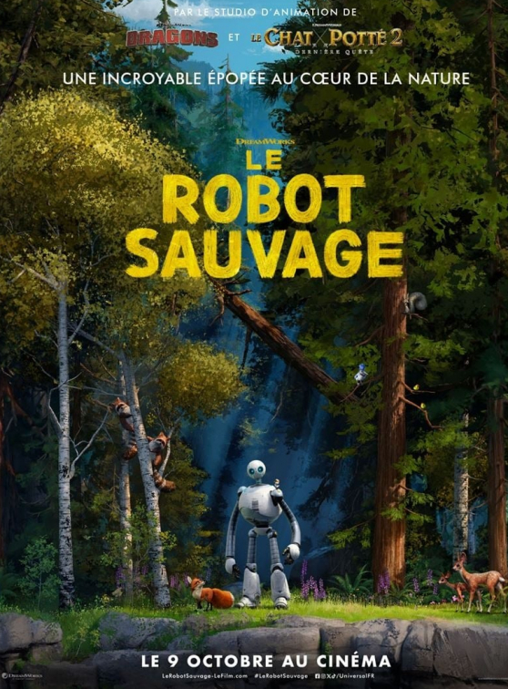 Le robot sauvage : affiche