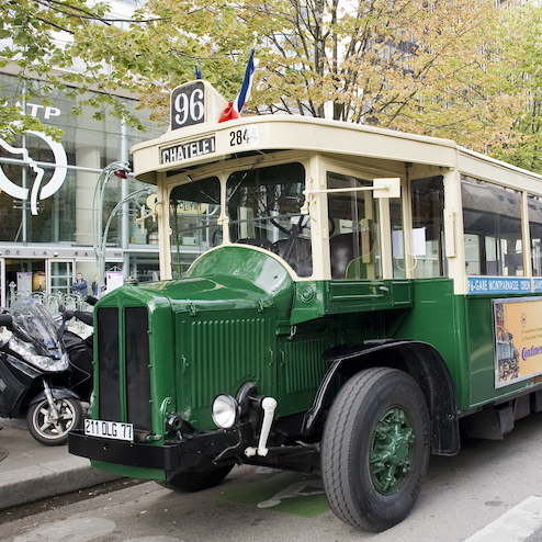 Journées européennes du Patrimoine 2021 de la RATP : bus ancien