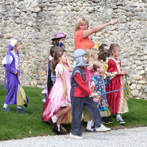 Anniversaire au Château de Longpra