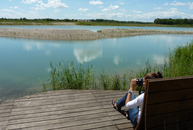 Observation de la nature au Grand Parc Miribel Jonage