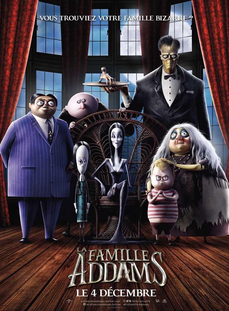 La Famille Addams 2019 Streaming La Famille Addams, film d'animation pour enfants le 4 décembre 2019