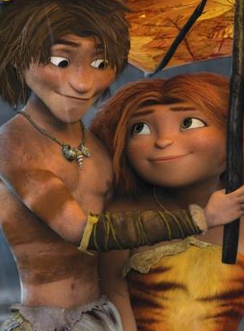 Eep et Guy : Coup de foudre au Croodolithique