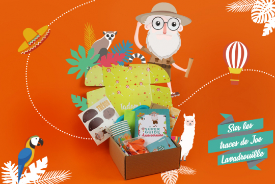 Box anniversaire chasse au trésor Citizenkid