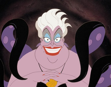 Ursula dans "La Petite Sirène"
