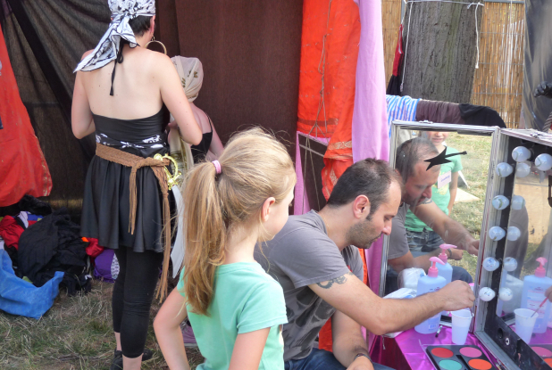 Mini Rock en Seine : Maquillage