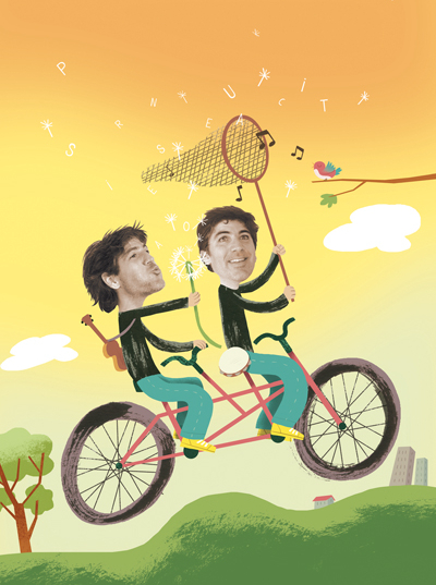 Récréation poétique - Pierre et Vincent