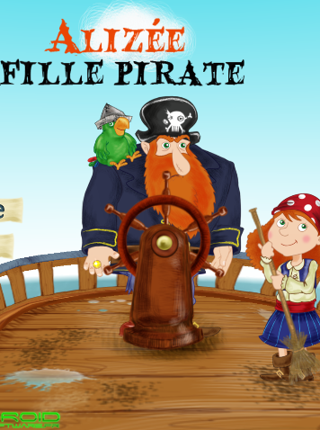 Alizée fille pirate