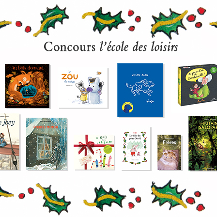 Ecole des Loisirs - concours 10 livres à gagner