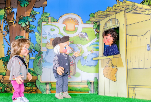 La Girafe Bleue - Petit Jean et Pappy