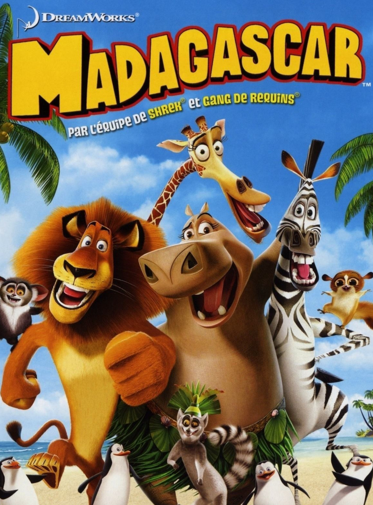 Madagascar film pour enfant de Dreamworks, sortie au cinéma en 2005 Citizenkid