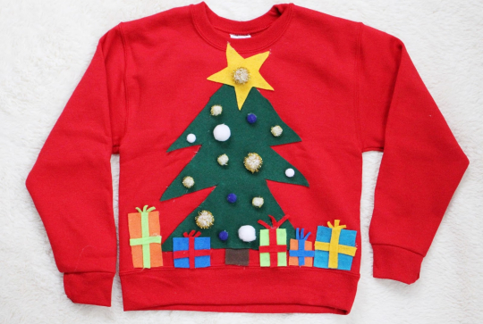 Pull de Noël enfant - DIY