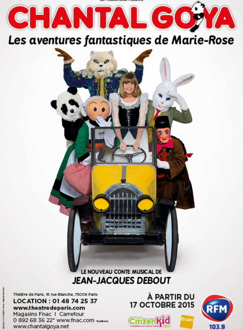 Les Aventures fantastiques de Marie-Rose - Chantal Goya