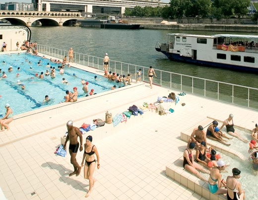 Piscine Joséphine Baker @Marc Bertrand - Mairie de Paris