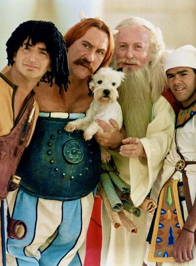 Astérix & Obélix : Mission Cléopâtre, Otis, Obélix, Panoramix et Numérobis