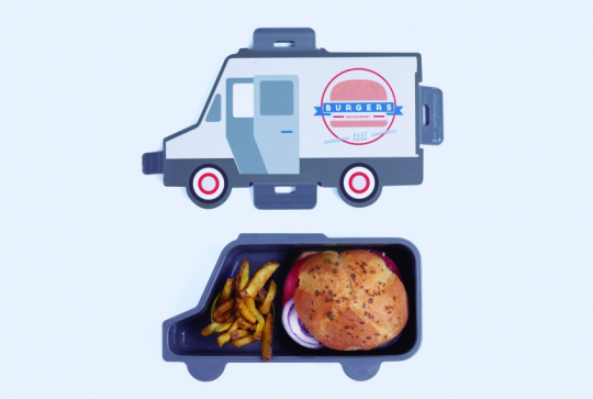 Lunch box food truck