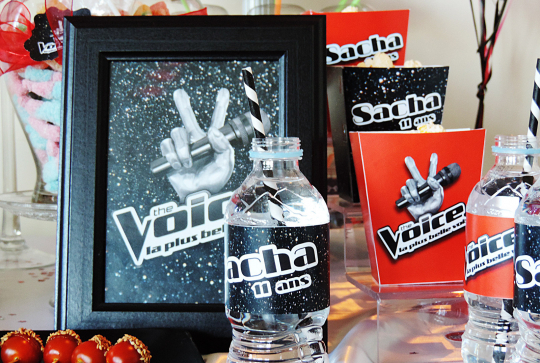 Décoration The Voice